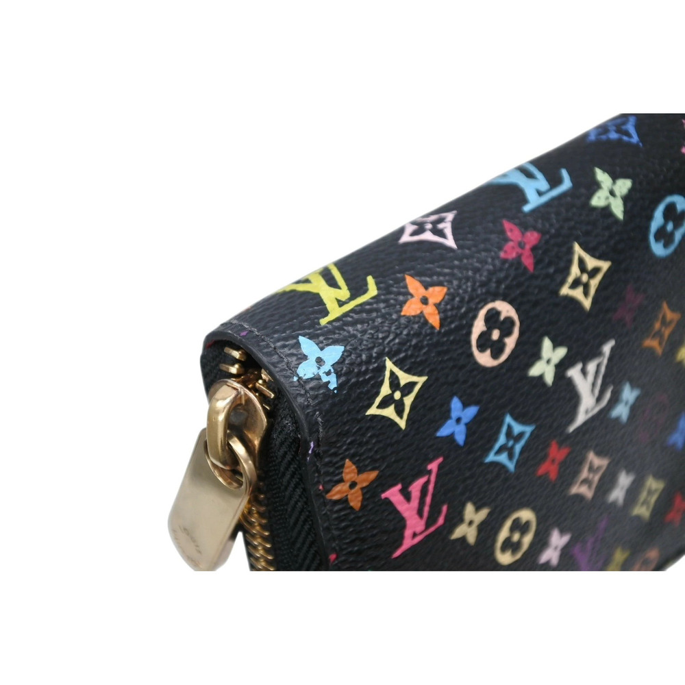 LOUIS VUITTON long wallet multicolor Zippy round zipper - Picture 2 of 8